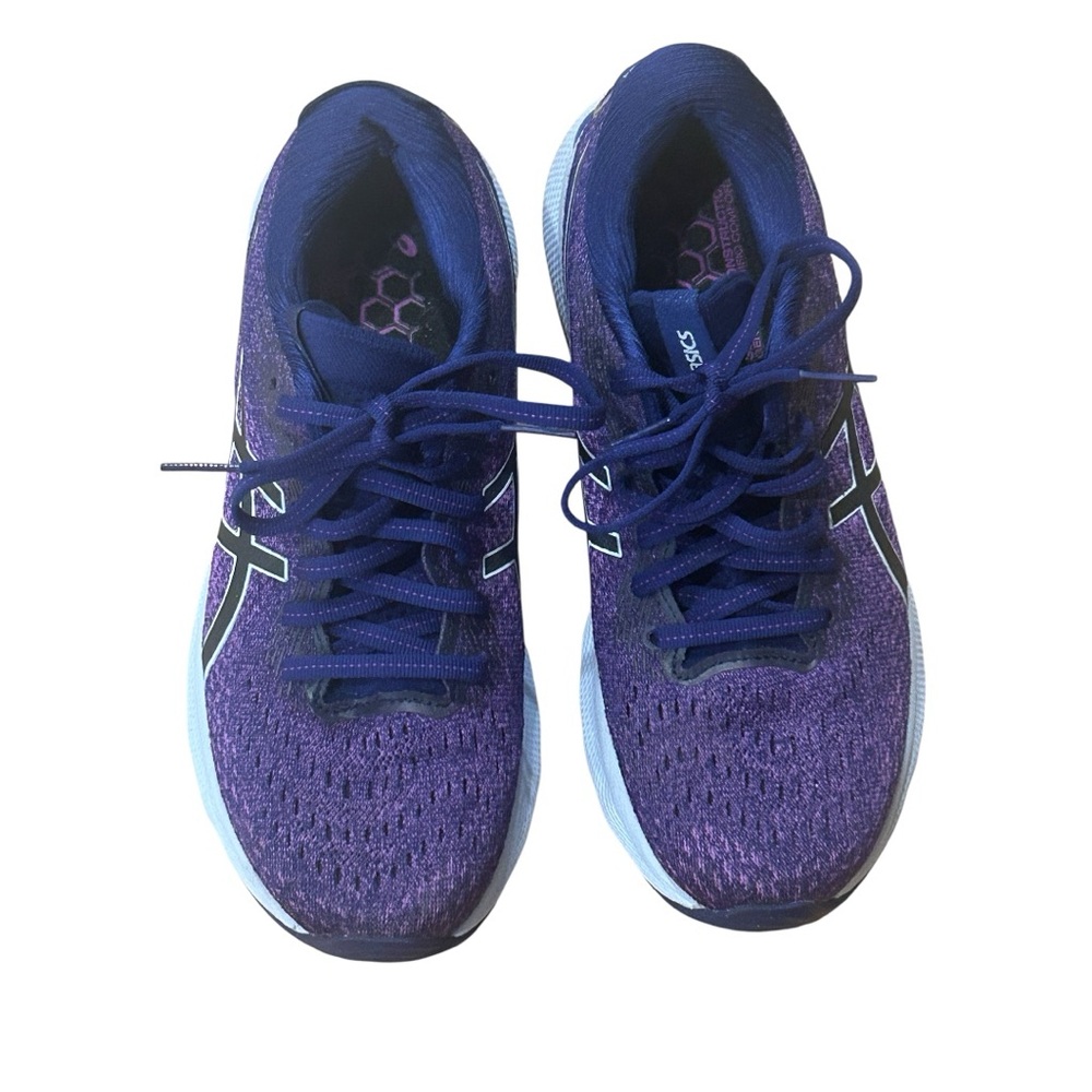 ASICS Gel Nimbus 24 Sneakers Women Size 6.5 - Purple Blue
